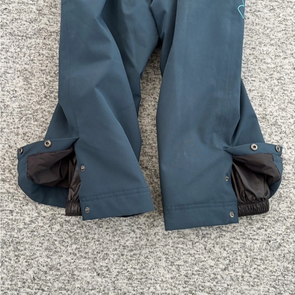 Under Armour Kids Alderhorn Winter Teal Snow Bibs - Picture 7 of 10